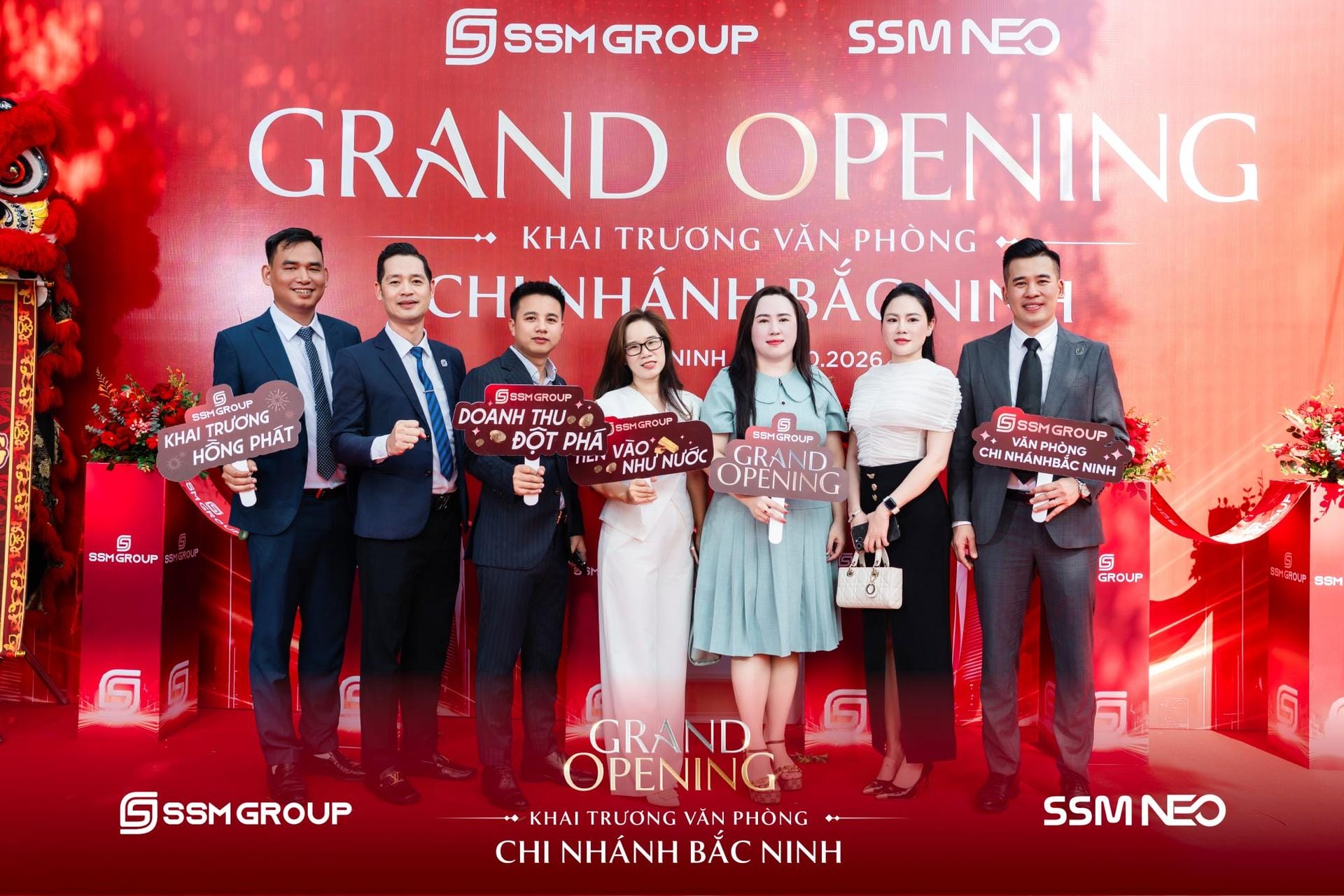 SSM GROUP KHAI TRƯƠNG VĂN PHÒNG CHI NHÁNH BẮC NINH - KHAI MỞ KẾT NỐI, ĐÓN ĐẦU THỊNH VƯỢNG