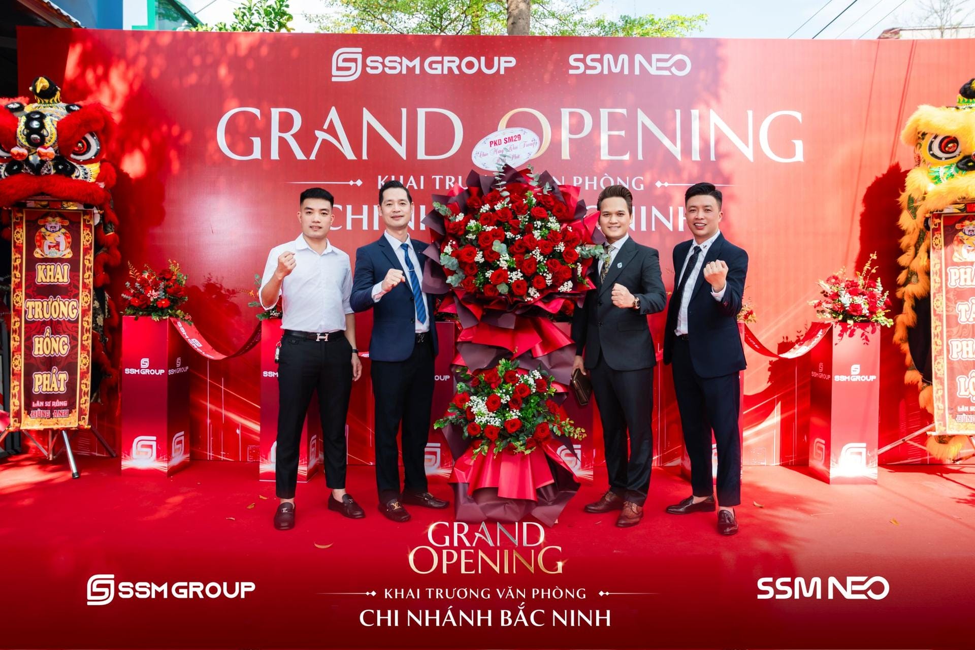 SSM GROUP KHAI TRƯƠNG VĂN PHÒNG CHI NHÁNH BẮC NINH - KHAI MỞ KẾT NỐI, ĐÓN ĐẦU THỊNH VƯỢNG